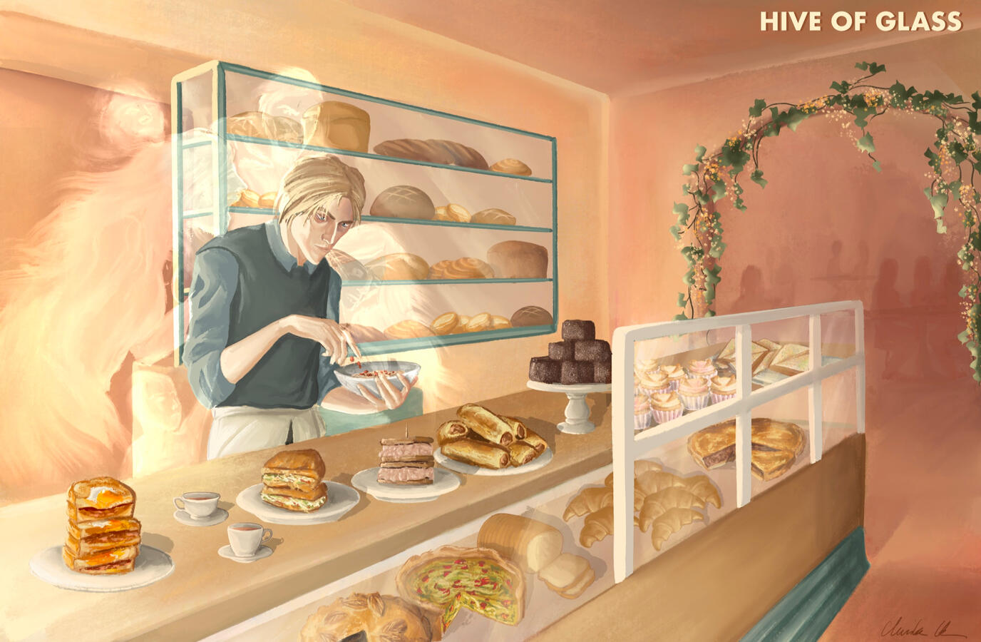 full illustration and elaborate background